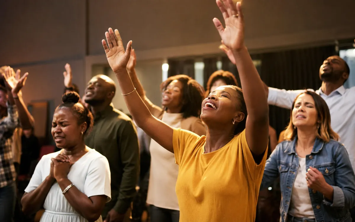 Placeholder for revival service photograph